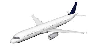 3D model of Airbus A321. Source: Lufthansa.