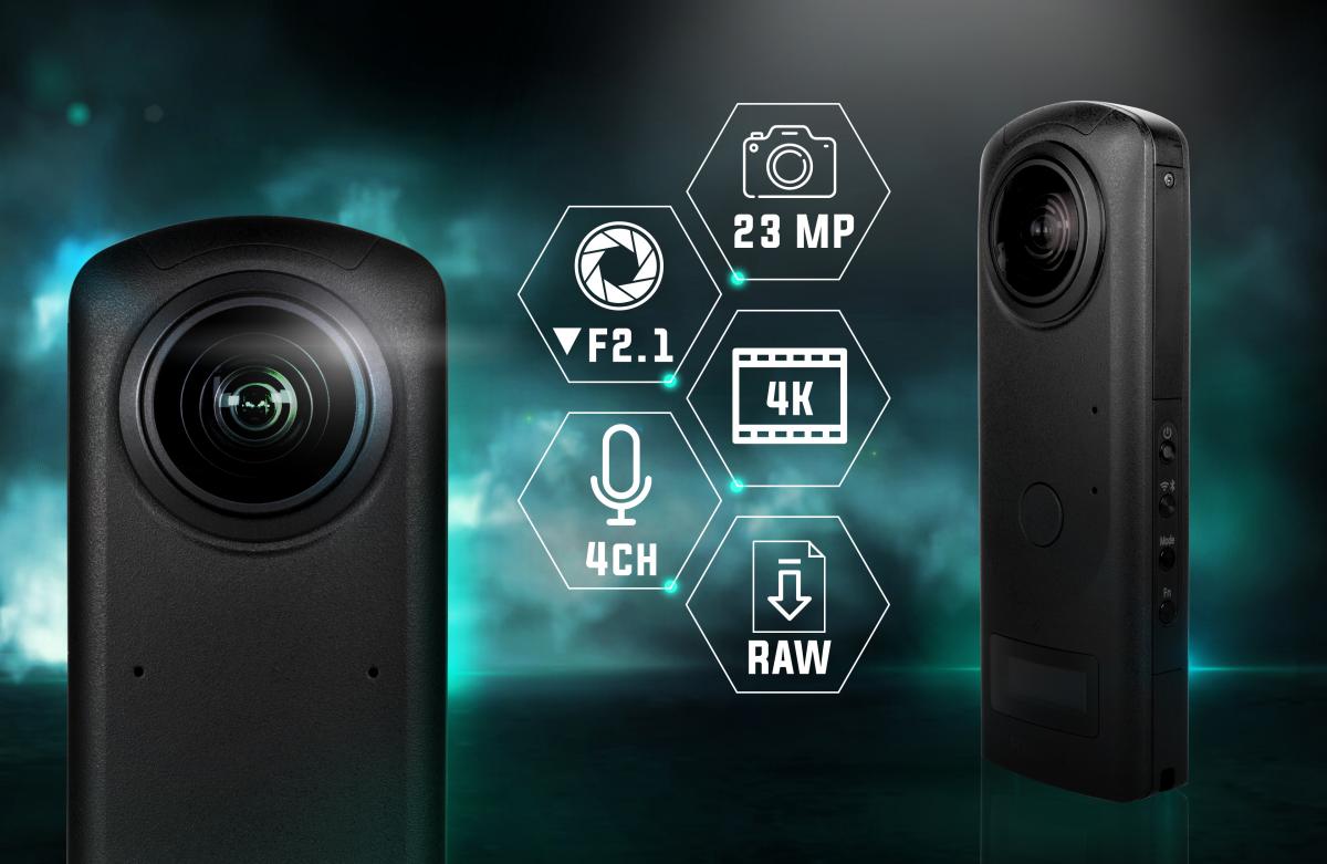 Ricoh Theta Z1 panorama camera banner