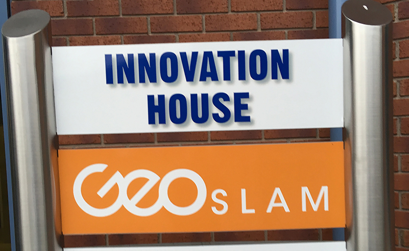 GeoSLAM Büros im Innovation House in Nottingham.