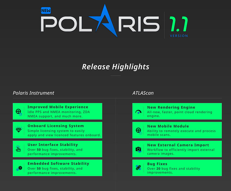 Polaris 1.1 - Release-Highlights