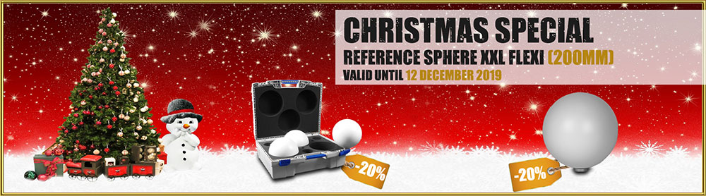 Save 20% on reference spheres XXL FLEXI 