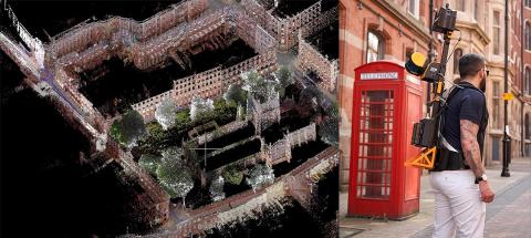 GeoSLAM ZEB Discovery - Mobile Scanning für schnelle Stadtkartierungen.