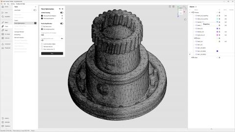 Reverse Engineering in Artec Studio