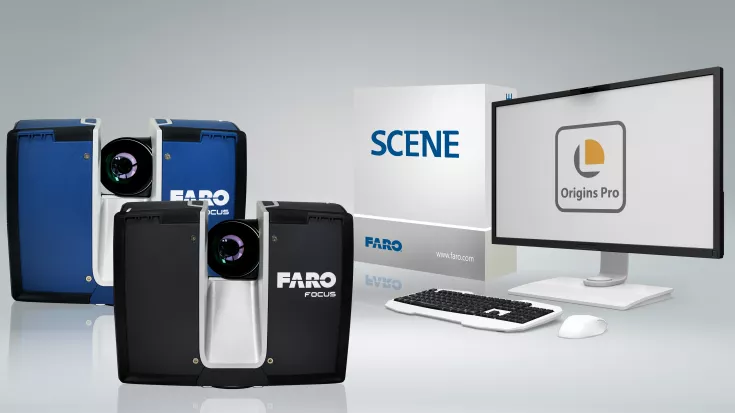 Faro terrestrische Laserscanner mieten