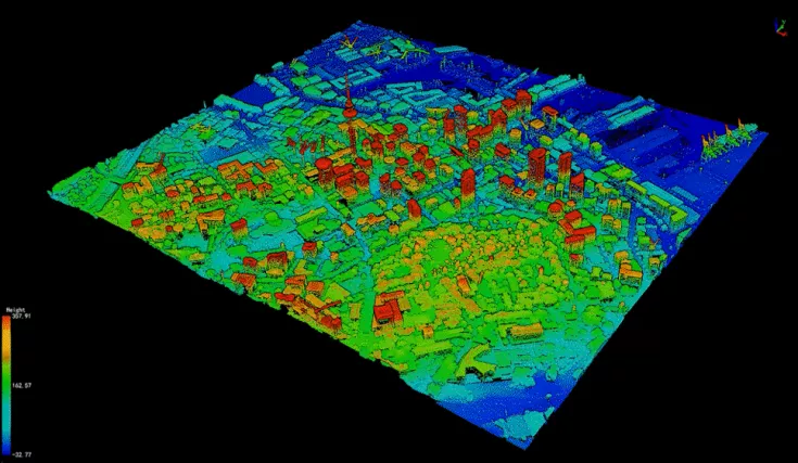 Stadtplanung in LiDAR360