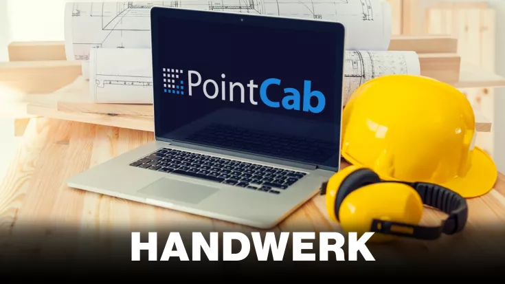 PointCab Anwendungsbereiche Handwerk